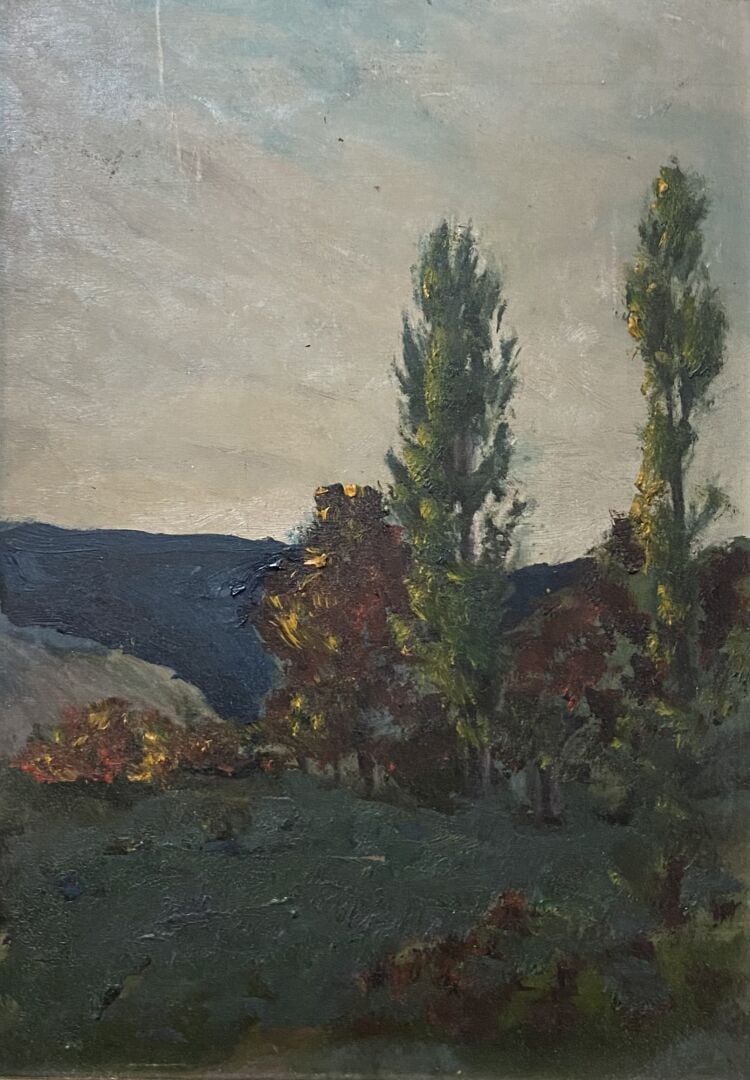 Ecole de la fin du XIXe-début du XXe siècle - Ensemble d'environ quatorze table…