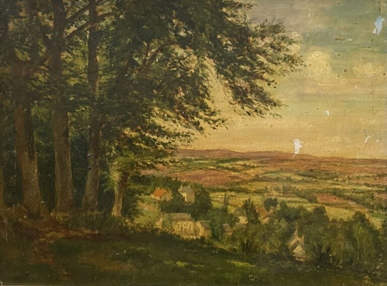 Ecole de la fin du XIXe-début du XXe siècle - Ensemble d'environ quatorze table…