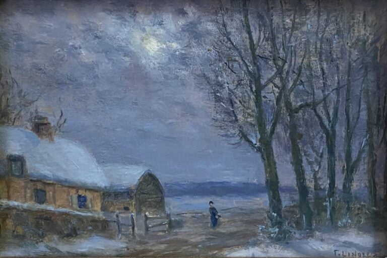 Ecole de la fin du XIXe-début du XXe siècle - Ensemble d'environ quinze tableau…