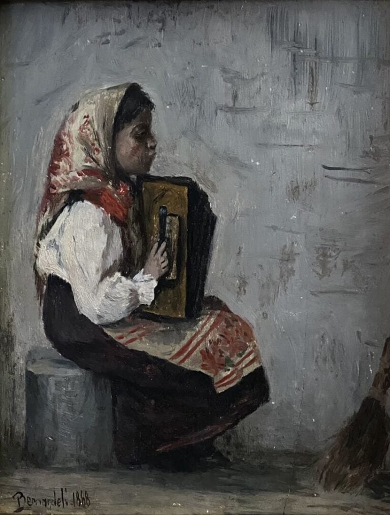 Ecole de la fin du XIXe-début du XXe siècle - Ensemble d'environ quinze tableau…