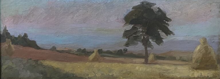 Ecole de la fin du XIXe-début du XXe siècle - Ensemble d'environ seize tableaux…