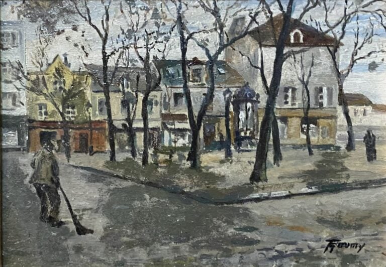 Ecole de la fin du XIXe-début du XXe siècle - Ensemble d'environ treize tableau…
