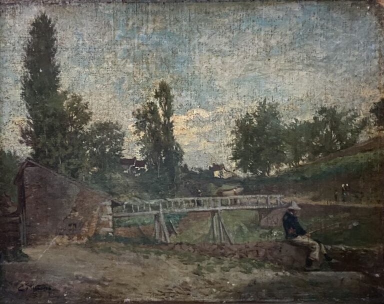 Ecole de la fin du XIXe-début du XXe siècle - Important ensemble comprenant env…