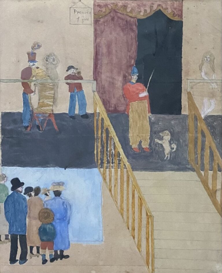 Ecole du XXe siècle - Ensemble d'environ cinq tableaux comprenant quatre huiles…