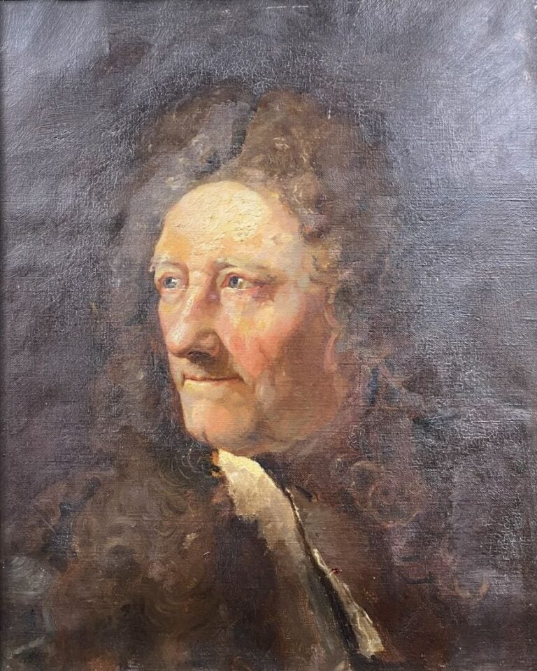 Ensemble de pièces encadrées comprenant portraits, gravures, reproductions de c…