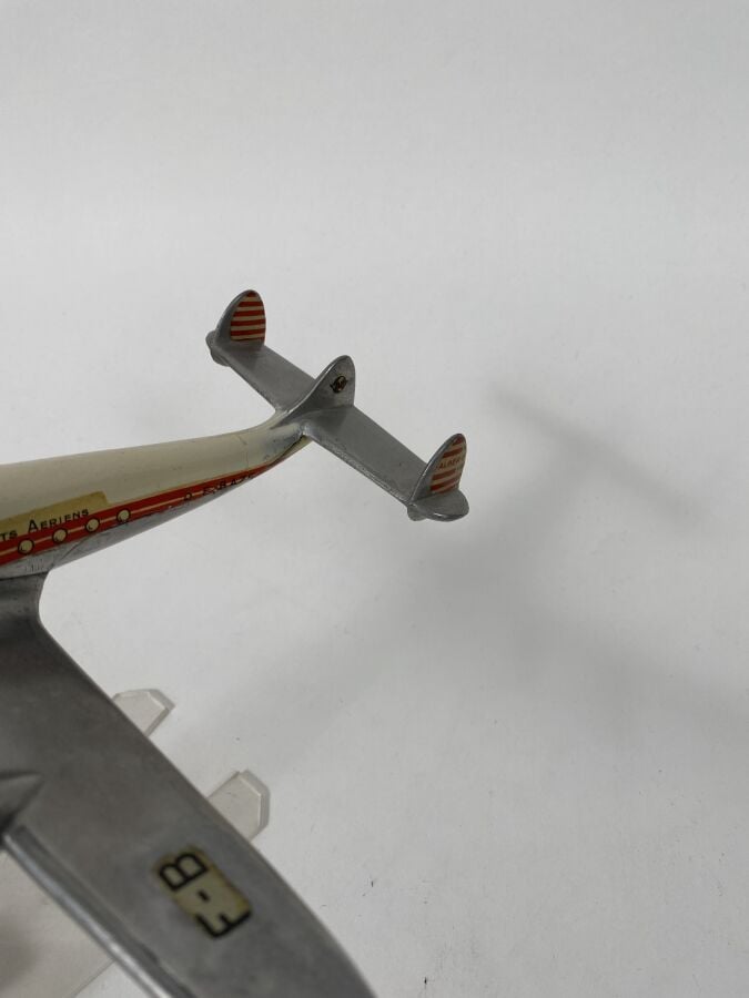 Lockheed Constellation 749 CGTA Air Algérie F-BAZE au 1/125ème en aluminium pei…