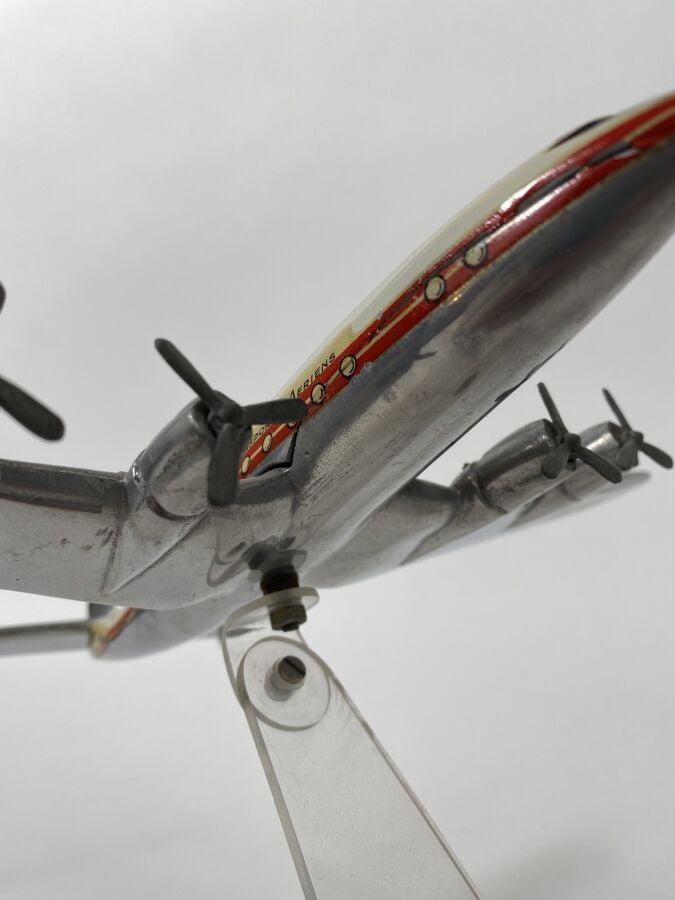 Lockheed Constellation 749 CGTA Air Algérie F-BAZE au 1/125ème en aluminium pei…