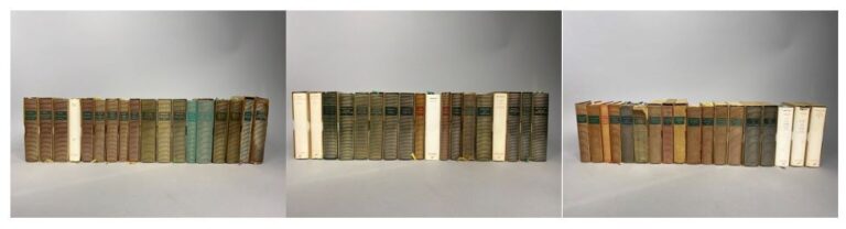 Lot d'environ 54 volumes de la Pleiade du XIXe et XXe siècles comprenant STENDH…
