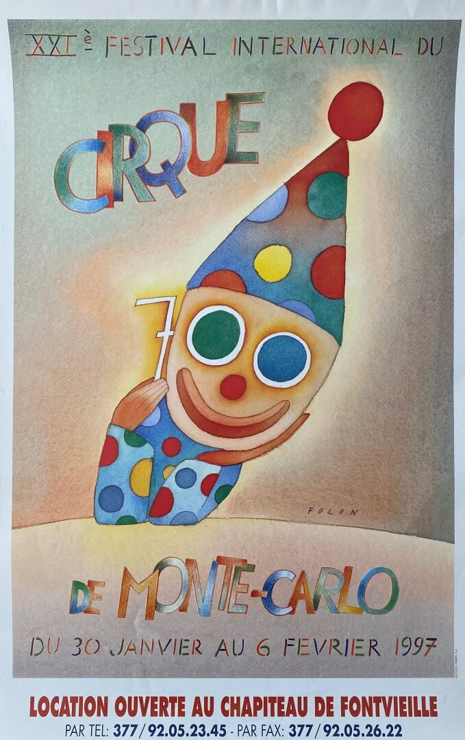 Affiches sur le thème du carnaval comprenant : - - Raymond MORETTI (1931-2005),…