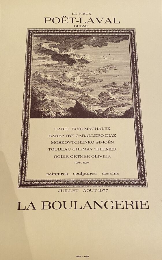 AFFICHES XXème SIECLE - Ensemble de 22 affiches d'artistes : dont Fabre, Gernez…