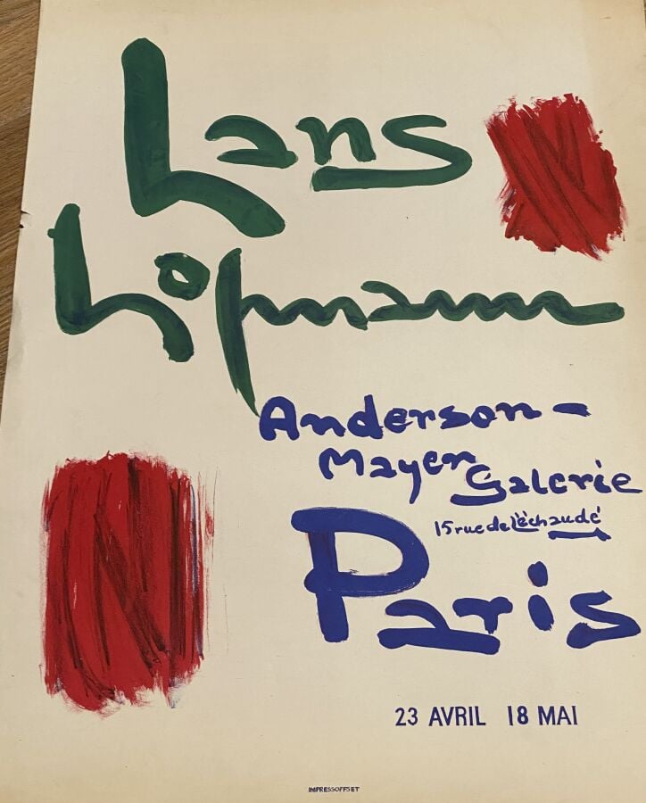 AFFICHES XXème SIECLE - Ensemble de 22 affiches d'artistes : dont Fabre, Gernez…