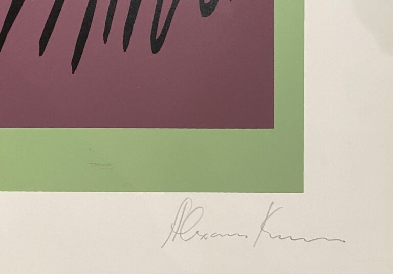 Aleksander KOSOLAPOV (1943) - Gorby, 1991 - Lithographie, signée en bas à droit…