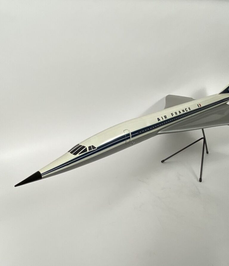 BAC Aérospatiale Concorde Air France (prototype) au 1/50ème en résine peinte ré…