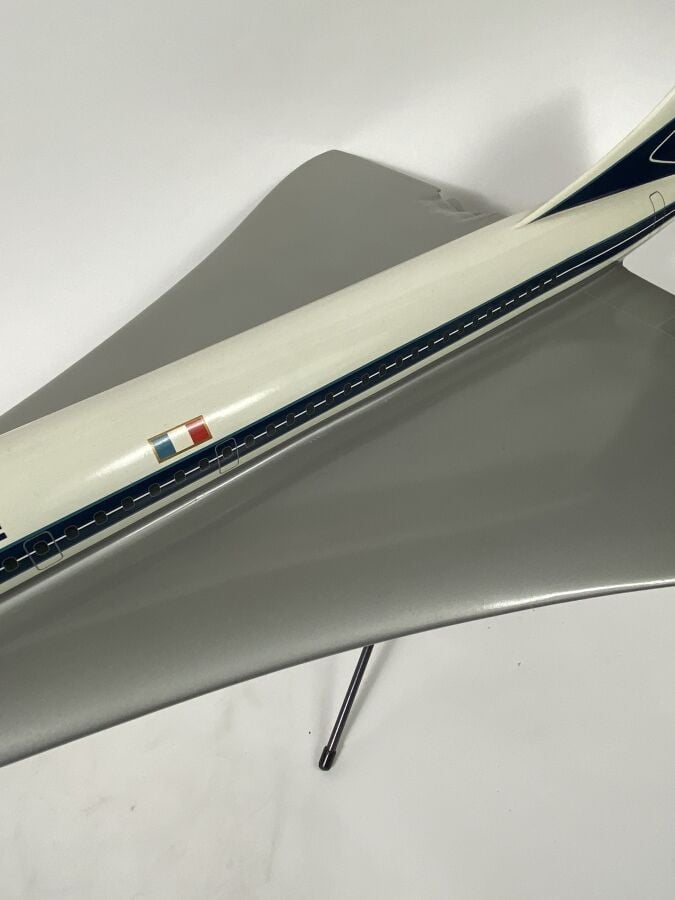 BAC Aérospatiale Concorde Air France (prototype) au 1/50ème en résine peinte ré…