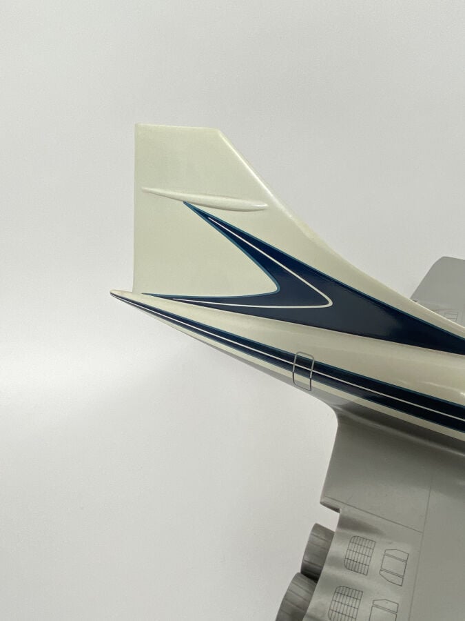 BAC Aérospatiale Concorde Air France (prototype) au 1/50ème en résine peinte ré…