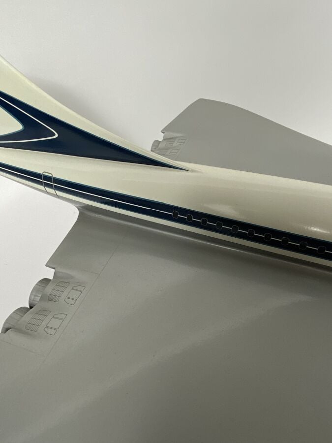 BAC Aérospatiale Concorde Air France (prototype) au 1/50ème en résine peinte ré…