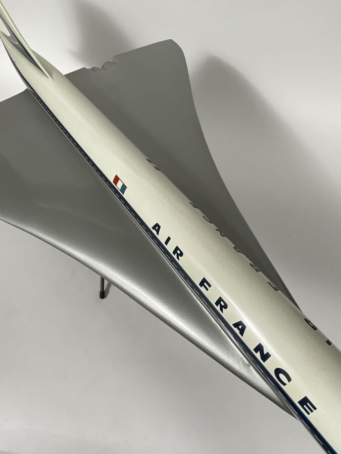 BAC Aérospatiale Concorde Air France (prototype) au 1/50ème en résine peinte ré…