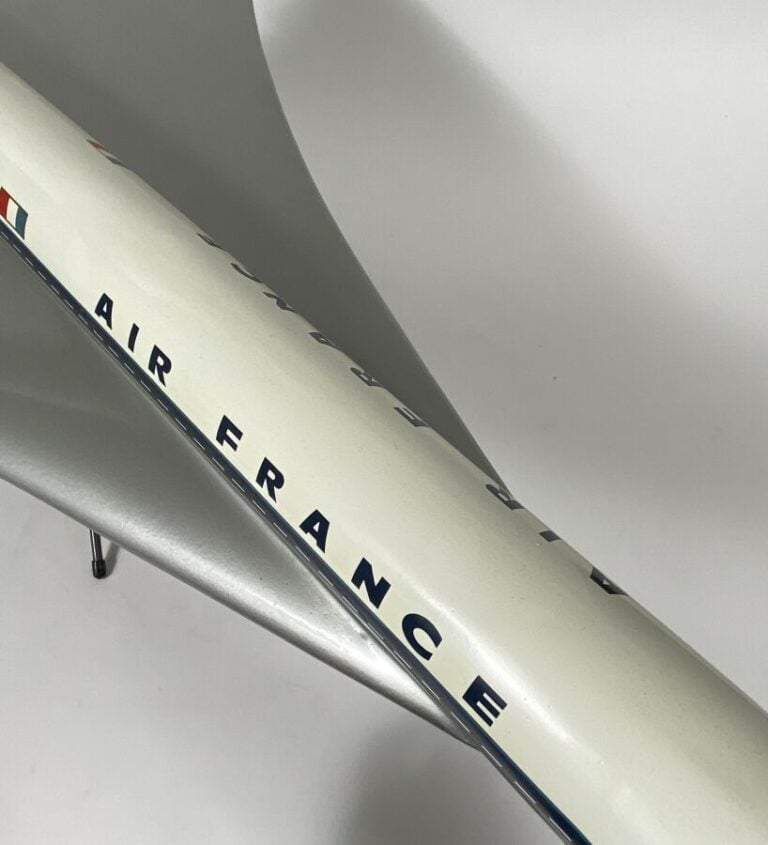 BAC Aérospatiale Concorde Air France (prototype) au 1/50ème en résine peinte ré…