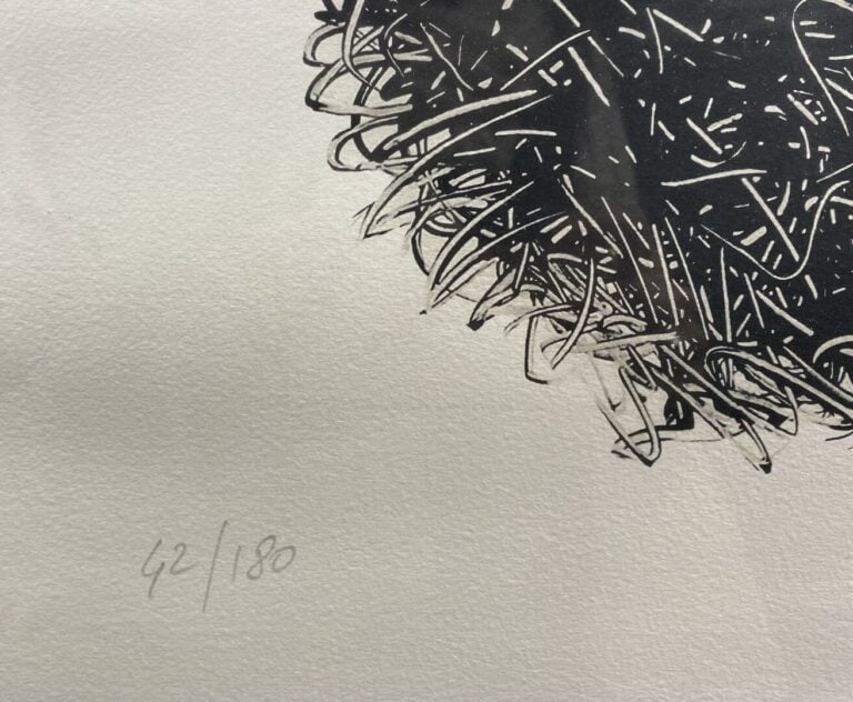 Bernard REYBOZ (1951-2012) - Chrysalide - Sérigraphie - Signée en bas à droite…