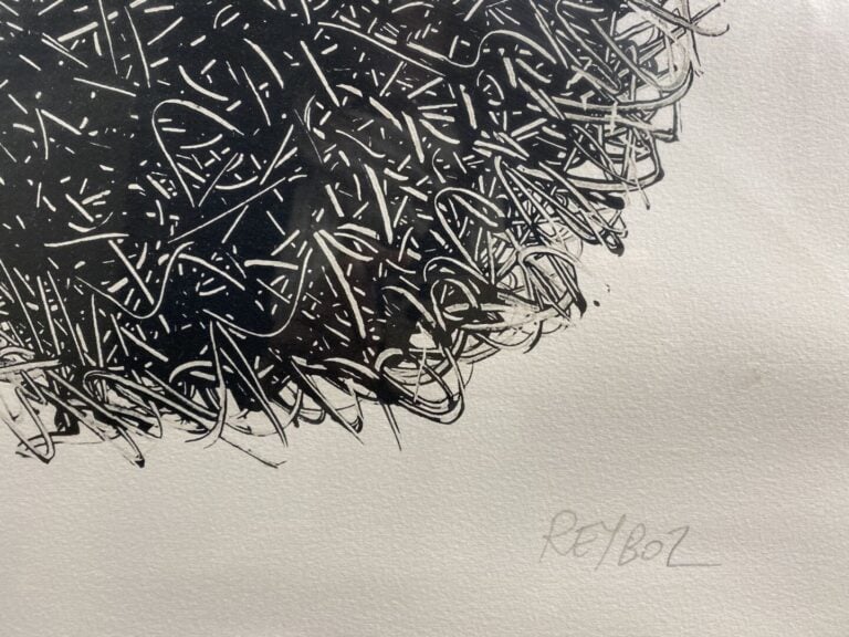 Bernard REYBOZ (1951-2012) - Chrysalide - Sérigraphie - Signée en bas à droite…