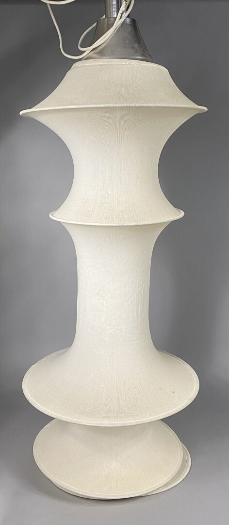 Bruno MURANI (1907-1998) Designer & Danese MILANO Éditeur - Paire de suspension…