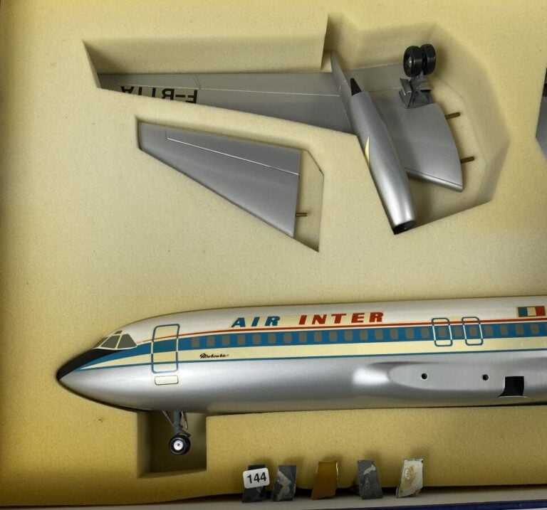 Dassault Breguet Mercure 100 au 1/50ème pour Air Inter F-BTTA en résine peint,…