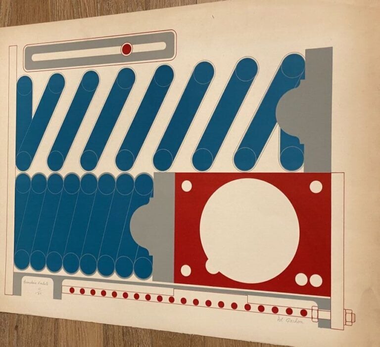 ECOLES XXème SIÈCLE - IVKOVIC : 3 eaux-fortes en couleurs, 1 signée et numéroté…