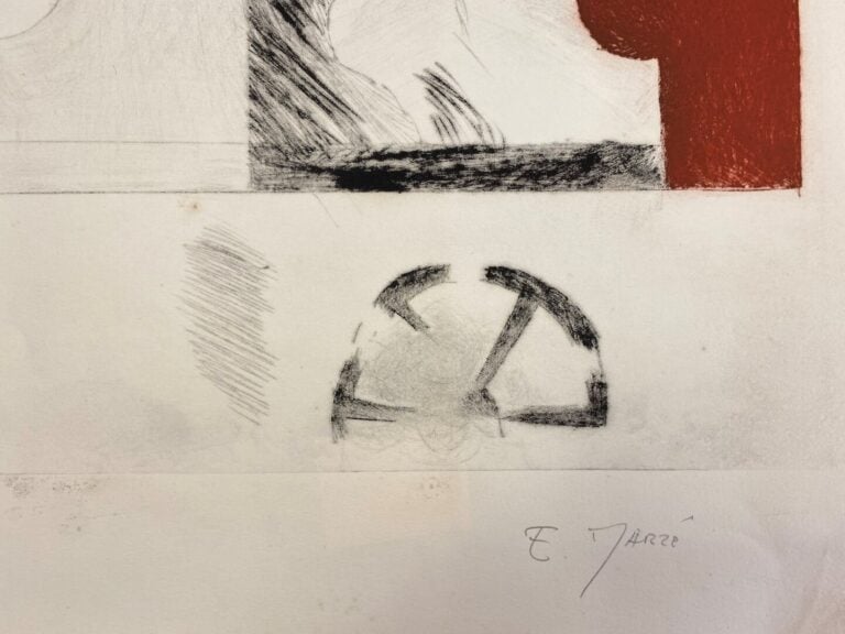 Émile MARZE (1930-2009) - Ensemble de deux lithographies - Signées en bas à dro…