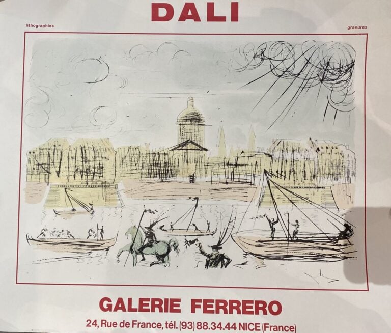 Ensemble d'affiches de la galerie Ferrero, Art Croisette Galerie, Galerie de la…