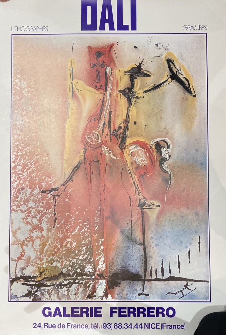Ensemble d'affiches de la galerie Ferrero, Art Croisette Galerie, Galerie de la…