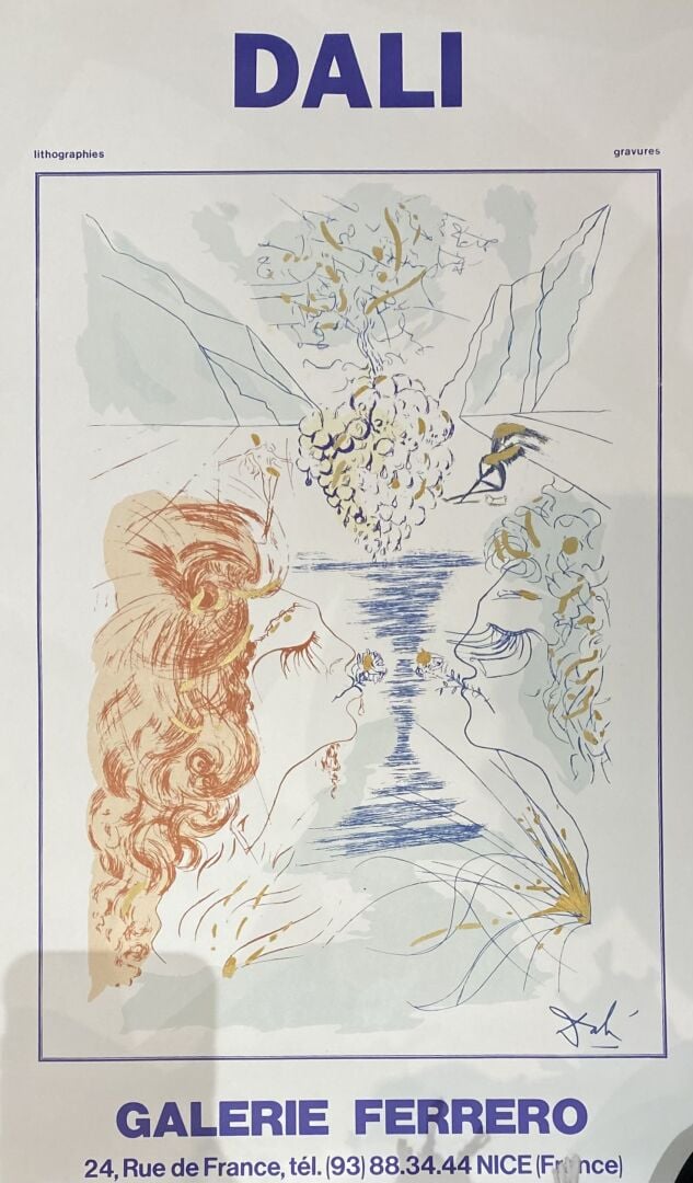 Ensemble d'affiches de la galerie Ferrero, Art Croisette Galerie, Galerie de la…