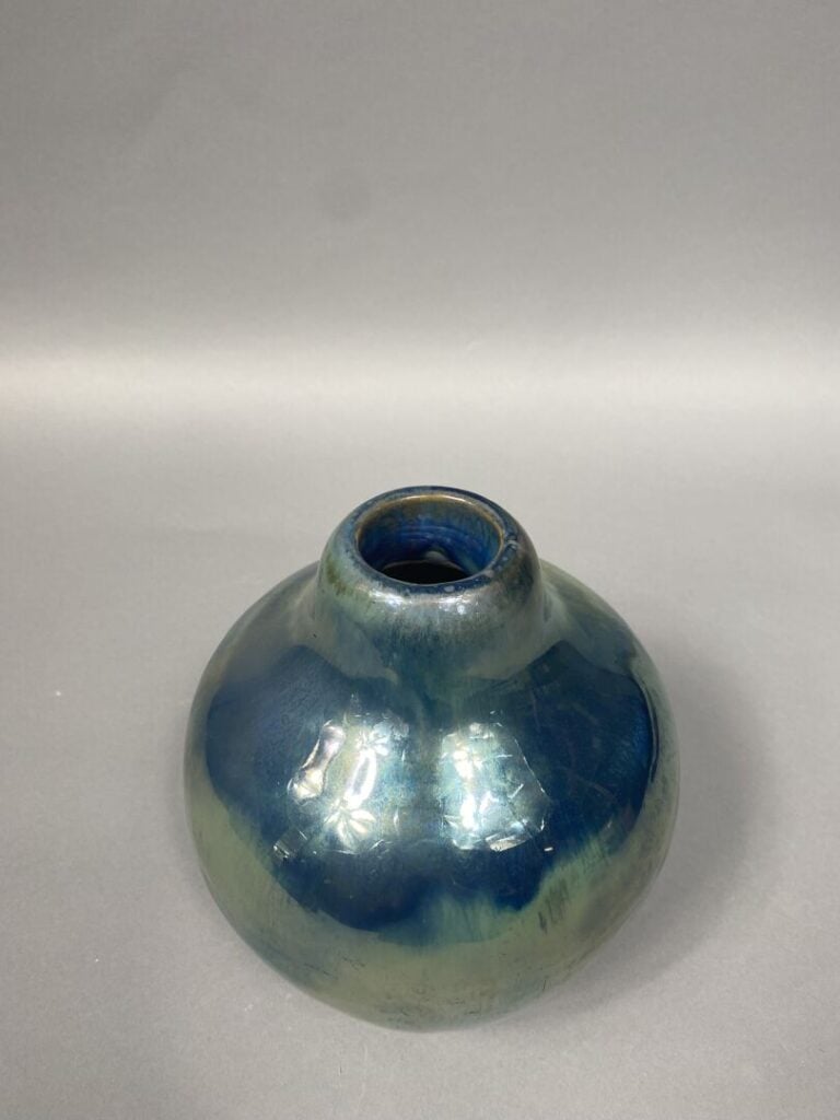 Ensemble de céramiques comprenant : - - Alphonse CYTERE (1851-1941), vase en cé…