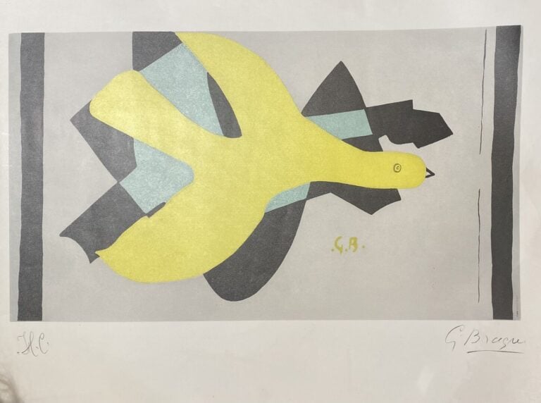Ensemble de deux affiches comprenant : - - Fernand LEGER, Composition au roi de…