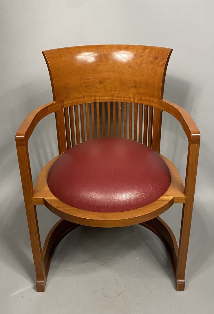 Frank LLOYD WRIGHT, d'après un modèle de CASSINA, édité par - Suite de quatre f…