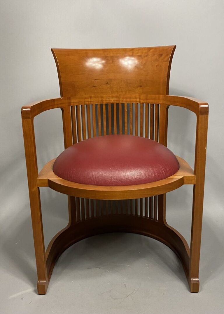 Frank LLOYD WRIGHT, d'après un modèle de CASSINA, édité par - Suite de quatre f…
