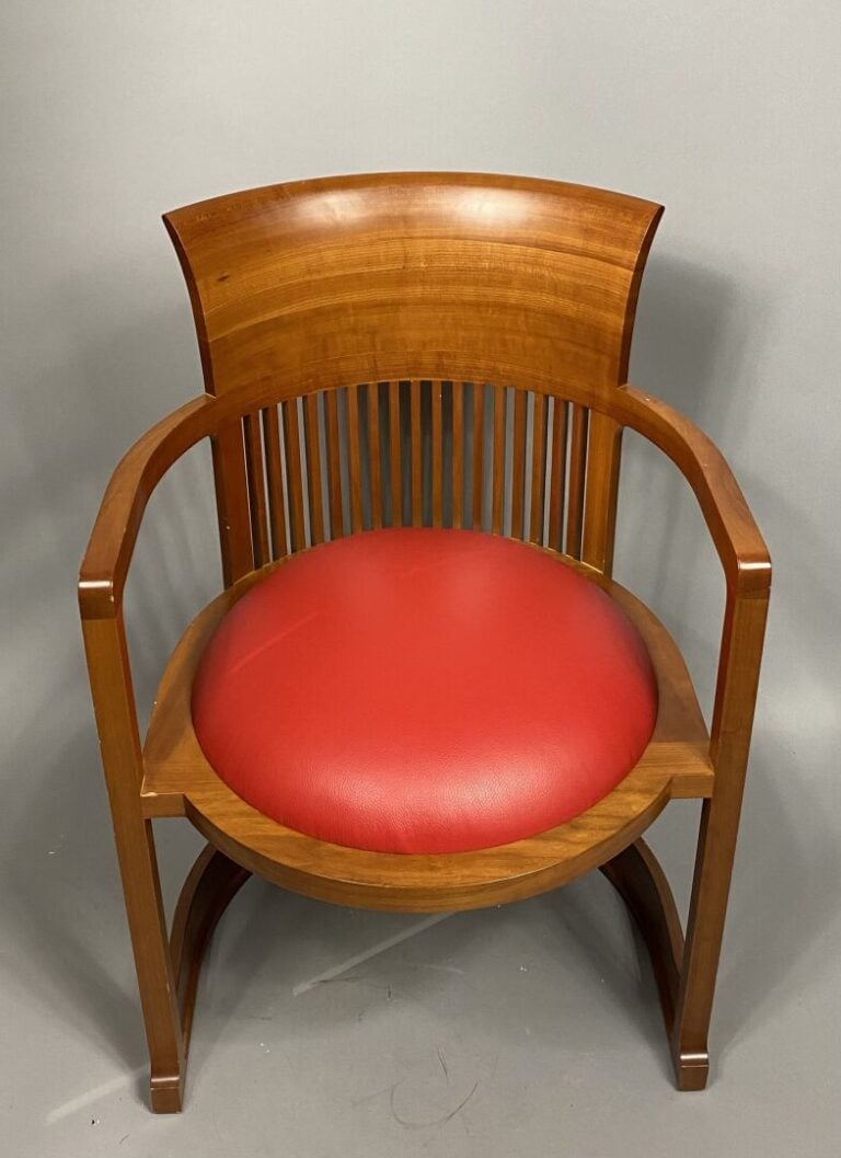 Frank LLOYD WRIGHT, d'après un modèle de CASSINA, édité par - Suite de quatre f…