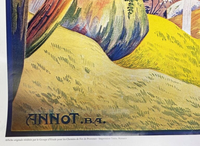 G. CHANTEAU, d'après - Chemins de fer de la Provence Nice à Digne par l'autorai…