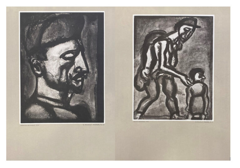 Georges ROUAULT (1871-1958), d'après - Miserere - Menton Biennale 1953 , Planch…