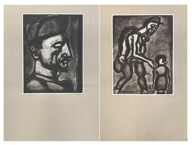 Georges ROUAULT (1871-1958), d'après - Miserere - Menton Biennale 1953, Planche…