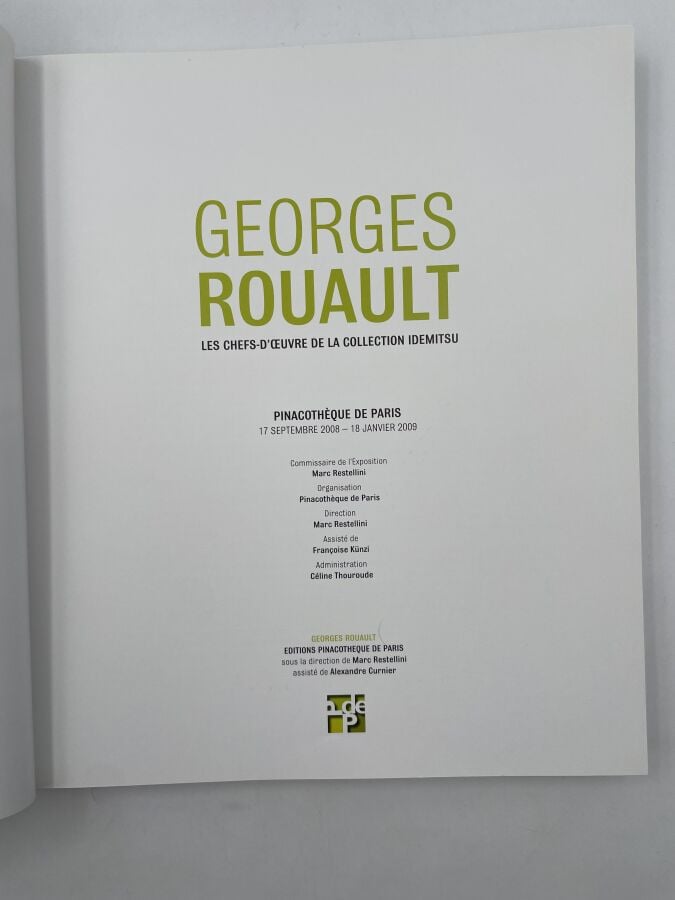 GEORGES ROUAULT - Georges Rouault. Les chefs - d'oeuvre de la collection Idemit…