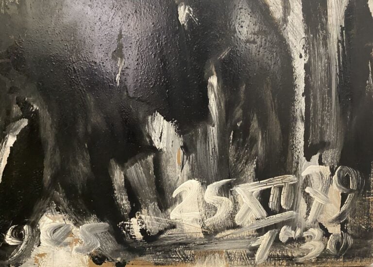 GIANANGELLI (1935-2009) - "Noel des otages" le 25 décembre 1979 - Huile sur pan…