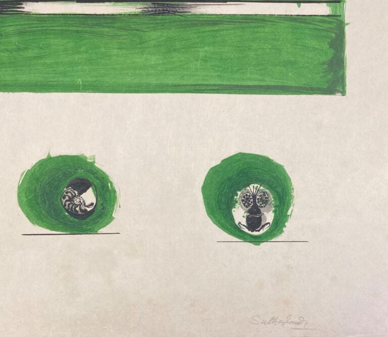 Graham Vivian SUTHERLAND (1903-1980) - Composition (Forme en Cygne) et Composit…