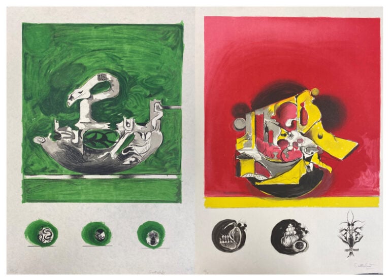 Graham Vivian SUTHERLAND (1903-1980) - Composition (Forme en Cygne) et Composit…