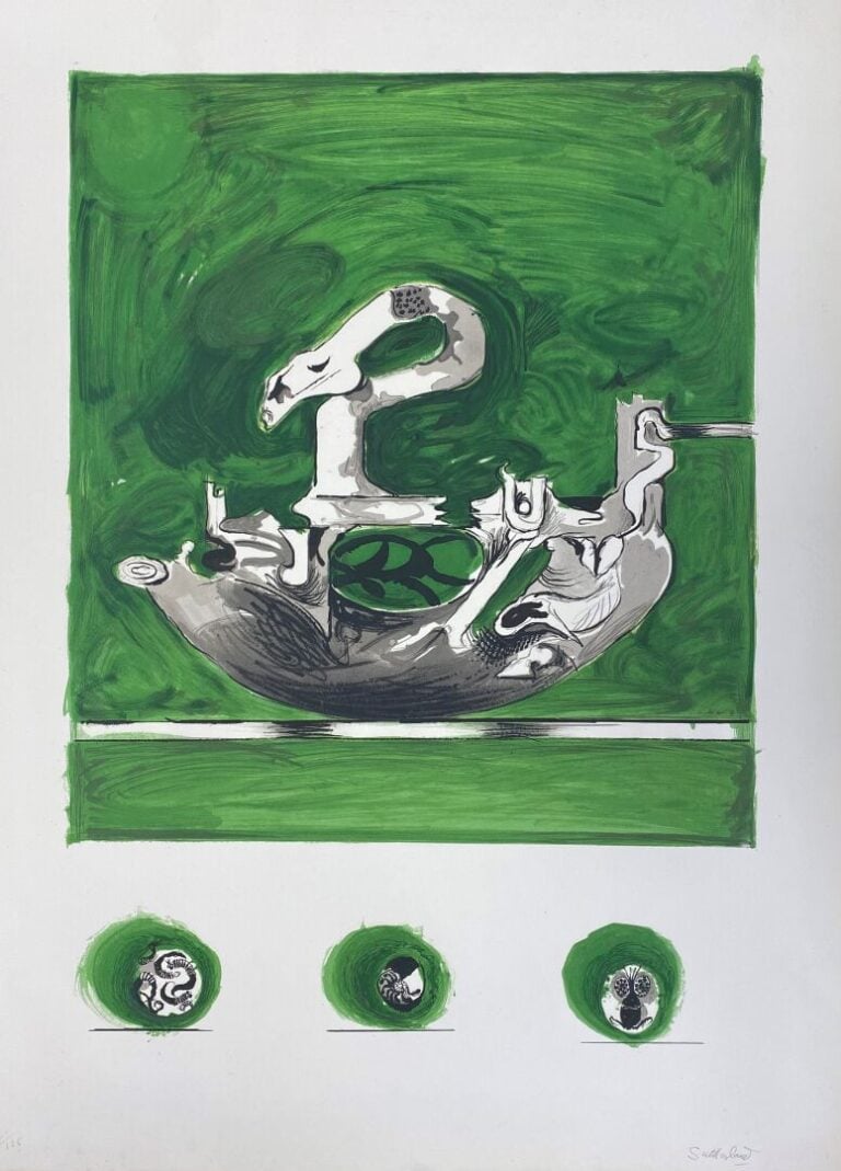 Graham Vivian SUTHERLAND (1903-1980) - Composition (Forme en Cygne) et Composit…
