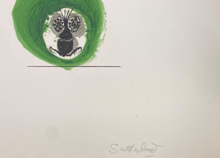 Graham Vivian SUTHERLAND (1903-1980) - Composition (Forme en Cygne) et Composit…