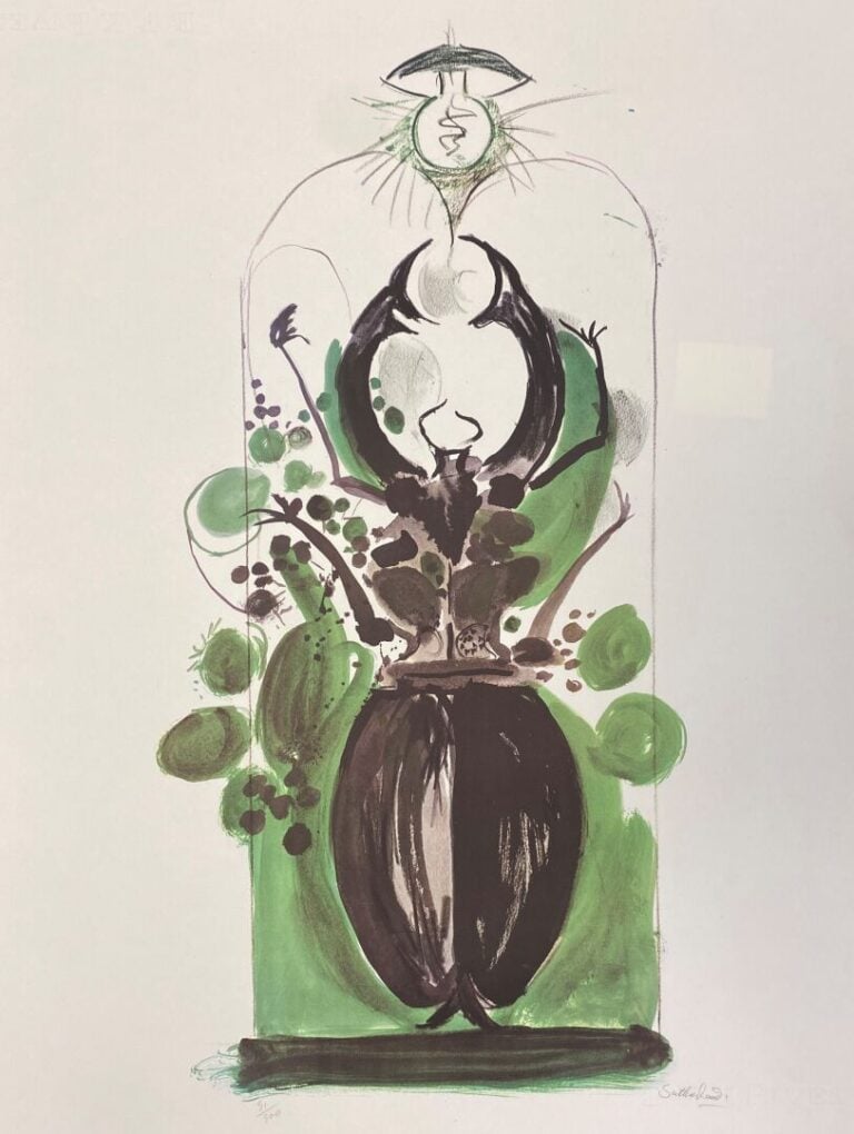 Graham Vivian SUTHERLAND (1903-1980) - Composition (Forme en Cygne) et Composit…