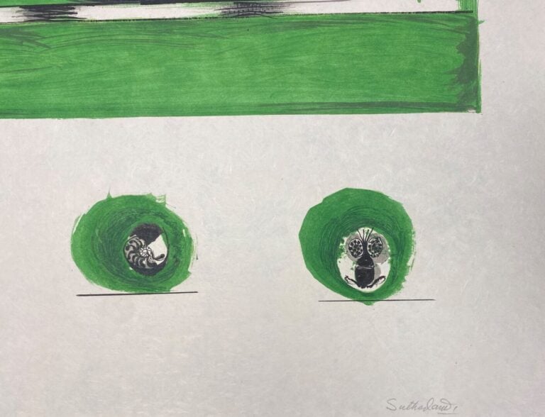 Graham Vivian SUTHERLAND (1903-1980) - Composition (Forme en Cygne) - Lithograp…