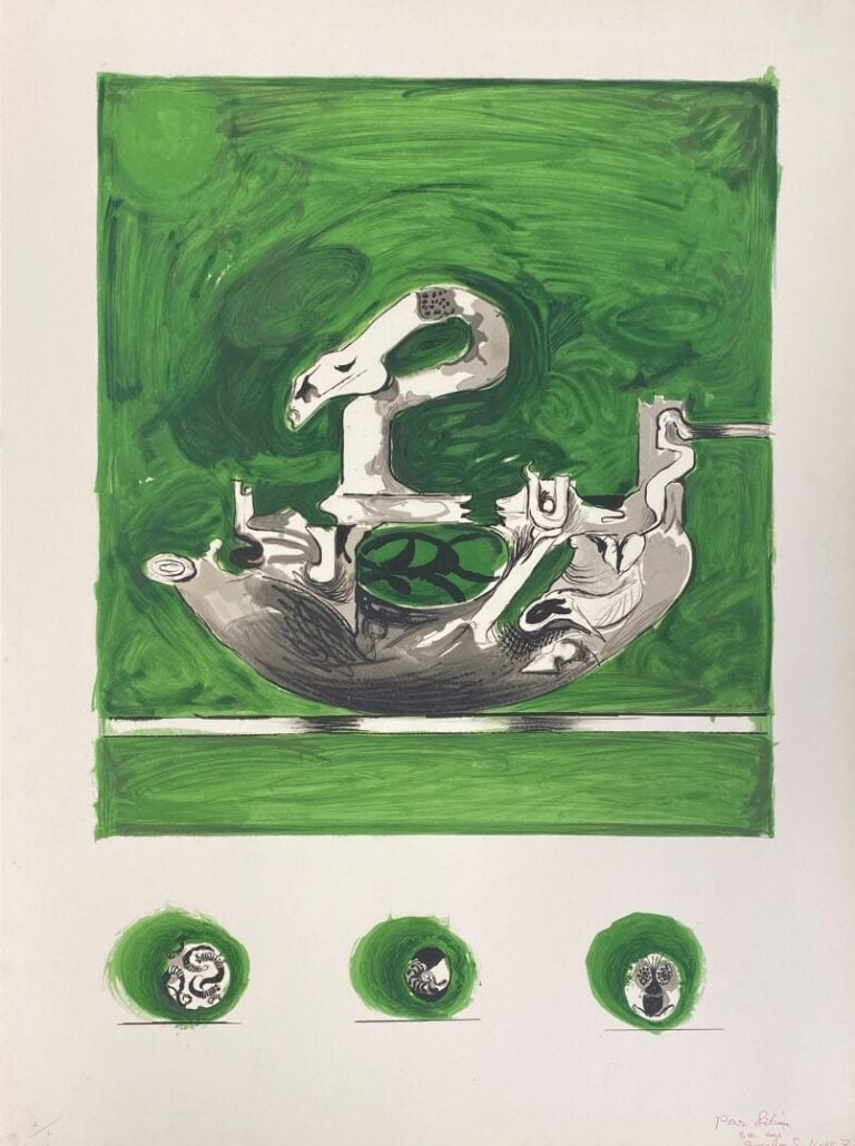 Graham Vivian SUTHERLAND (1903-1980) - Composition (Forme en Cygne) - Lithograp…