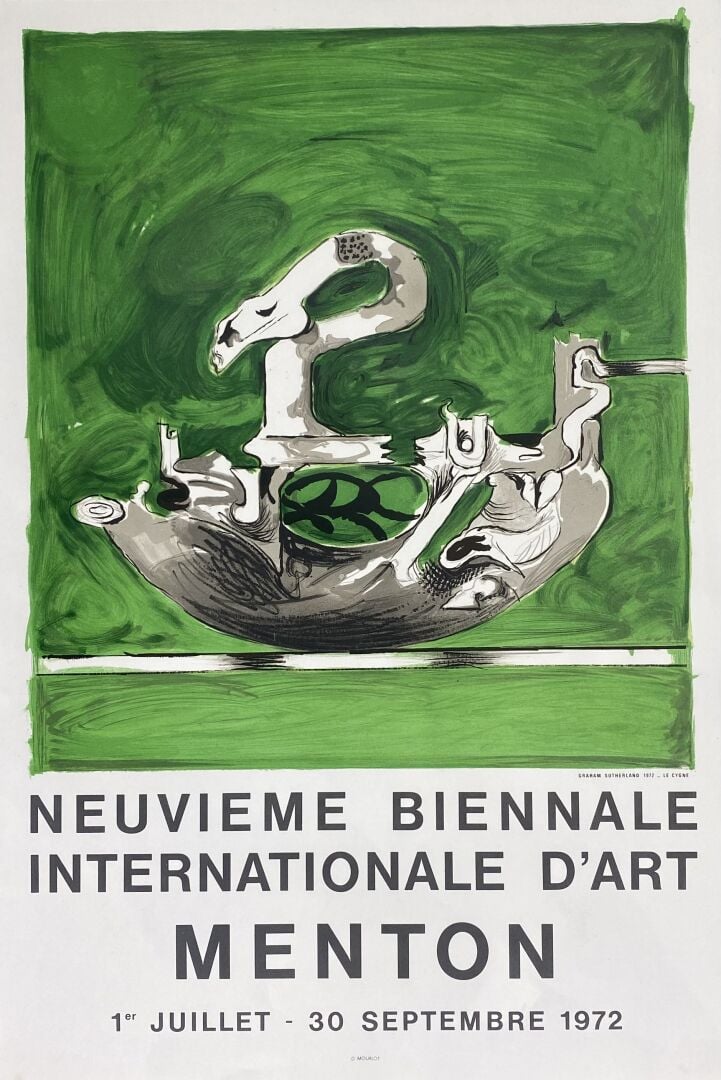 Graham Vivian SUTHERLAND (1903-1980), d'après - Le cygne et la roche - Neuvième…
