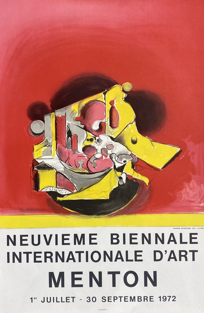 Graham Vivian SUTHERLAND (1903-1980), d'après - Le cygne et la roche - Neuvième…